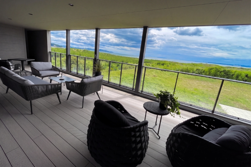 Covered Terrace